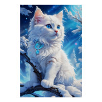 De magische katachtige van de winter
