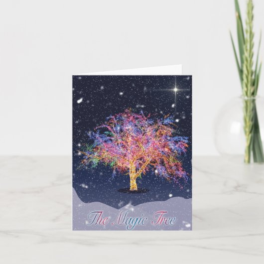 De magische kerstboom Kaarten (Voorkant)