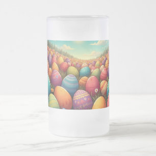De Magische Paasland Geglazuurde Glazen Bierpul Matglas Bierpul
