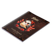 De magische vogel: een lied van kleuren. notitieboek (Linkerzijde)