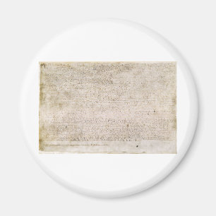 De Magna Carta van het Handvest van de vrijheden v Magneet