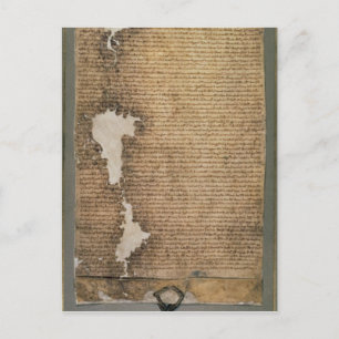 De Magna Carta van Vrijheden, derde versie Briefkaart