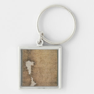 De Magna Carta van Vrijheden, derde versie Sleutelhanger