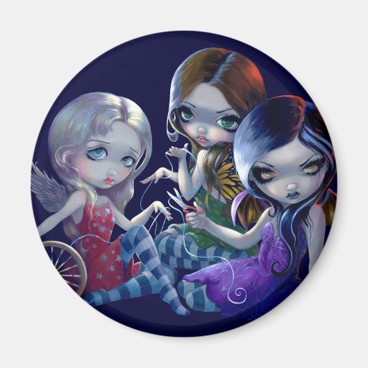 De magneet "The Three Fates" (Voorkant)