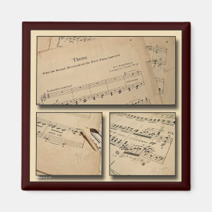 De Magneet van de Collage van de Muziek van de