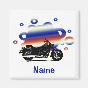 De Magneet van de Naam van de motorfiets