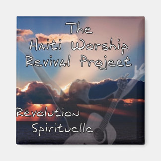 De magneet van het Haiti Worship Revival Project