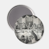 De magneet van het Laatste Avondmaal (Voorkant / Achterkant)
