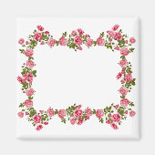 De Magneet van het Lijst van rozen (Voorkant)