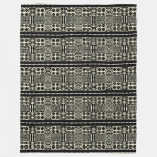 De magnetische schoonheid van de Wodaabe "Gerewol" Fleece Deken
