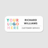 De Magnetische Werknemer van het Bedrijf van de do Naamplaatje (Voorkant)