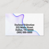De magnifiques cartes de visite (Dos)