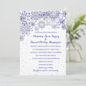 De magnifiques flocons de neige - Invitations de m (Debout devant)