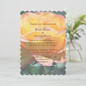 De magnifiques invitations aux mariages de fleurs (Debout devant)