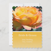 De magnifiques invitations aux mariages de fleurs (Dos)