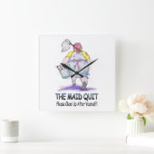 De Maid Quit Vierkante Klok (Huis)