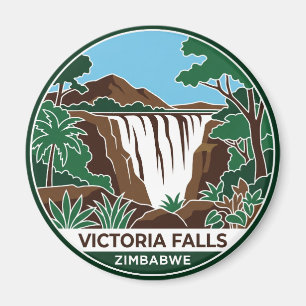 De Main Falls, Victoriawaterval Zimbabwe Magneet