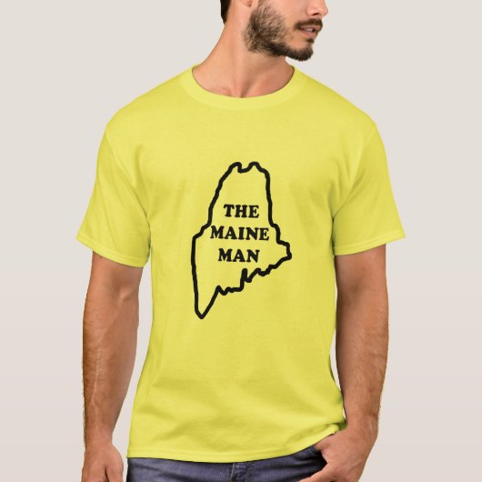De Maine Man T-Shirt (Voorkant)