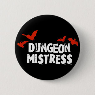 De Maitresse van de kerker Ronde Button 5,7 Cm