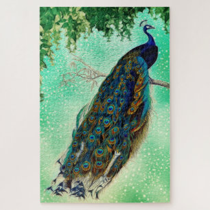 De Majestic Peacock Legpuzzel