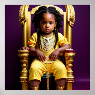 De Majestic Young King Poster