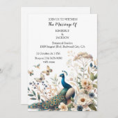 De Majestueuze Pauw Kaart (Voorkant / Achterkant)