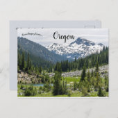 De majestueuze Wallowa Mountains in Oregon Briefkaart (Voorkant / Achterkant)