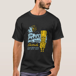 De Makai Room Los Angeles Ca Tiki Bar T-shirt