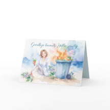 De makelaar feliciteert de huurders. Hallo Gezond 