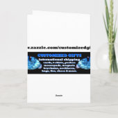 de maki van de ringsstaart kaart (Achterkant)