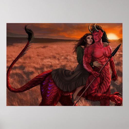 De makreel en het beest poster (Voorkant)