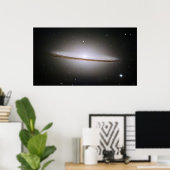De Malli Sombrero Galaxy (M104) Poster (Thuiskantoor)