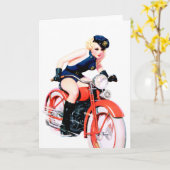 De Mamma's van de motorfiets Kaart (Gele Bloem)