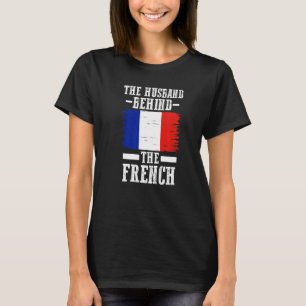 de man achter de Franse roots T-shirt
