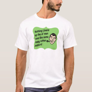 De Man Cave Snarky Guy decorteren T-shirt