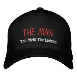 De Man De Mythe De Legende - Geborduurde Pet