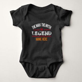 DE MAN DE MYTHE DE LEGENDE GEpersonaliseerd Romper