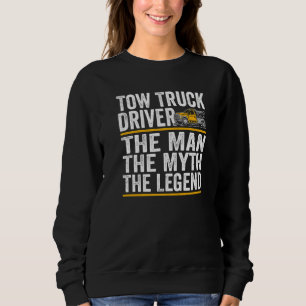 De man de mythe de legende takelwagenchauffeur trui