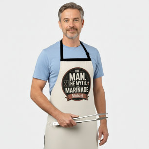 De Man De Mythe De Marinade BBQ Schort