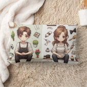 De man, de vrouw ver. 1 kussensloop kussen (Deken)