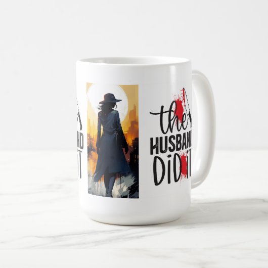 De man deed het koffiemok (Voorkant rechts)