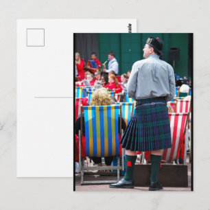 De Man in de Kilt Briefkaart