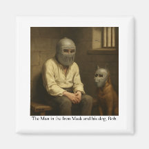 De man met het ijzeren masker en zijn hond, Bob.