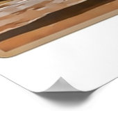 De man van de Herfst Poster (Hoek)