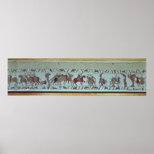 De man van Ponthieu neemt Harold mee naar Beaurain Poster (Voorkant)