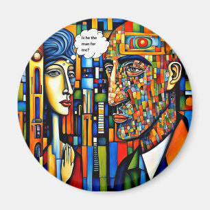 De man voor mij magneet