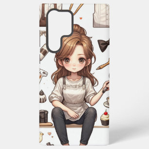 De man & vrouw: Samsung Galaxy S22 Ultra Stoere ho Hoesje