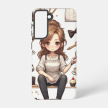 De man&vrouw ver1: Samsung Galaxy S21 Tough hoesje