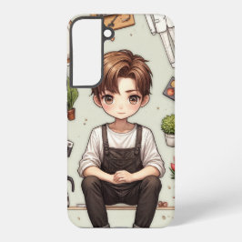 De man&vrouw ver.1 Samsung Galaxy S22+ Stoer hoesj Hoesje