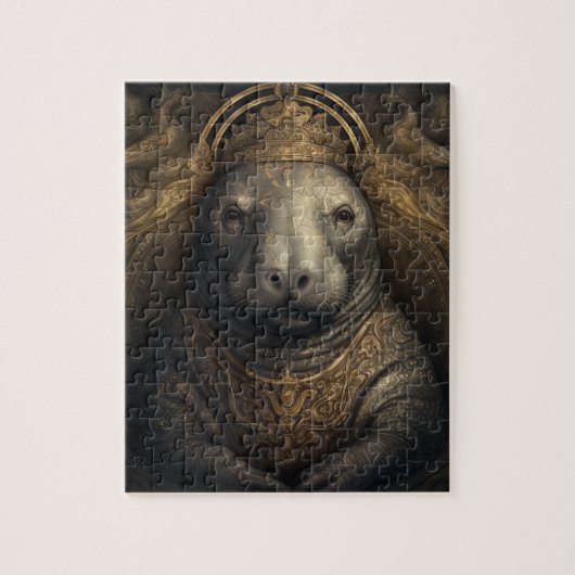 De Manatee King Legpuzzel (Verticaal)